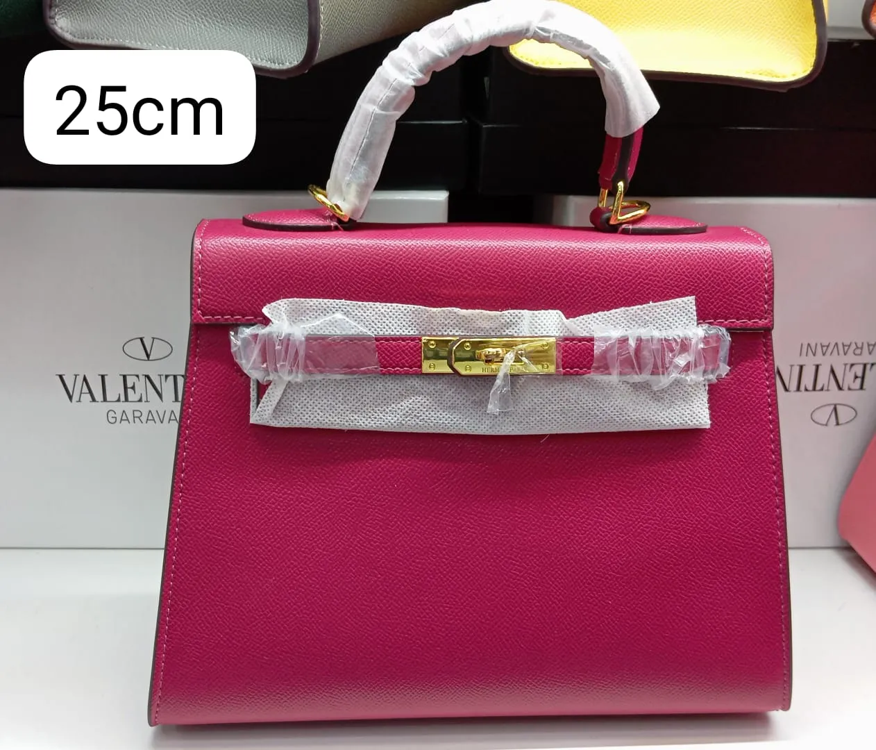 𝐇 Kelly Sellier Bag in Epsom Leather With Gold Hardware