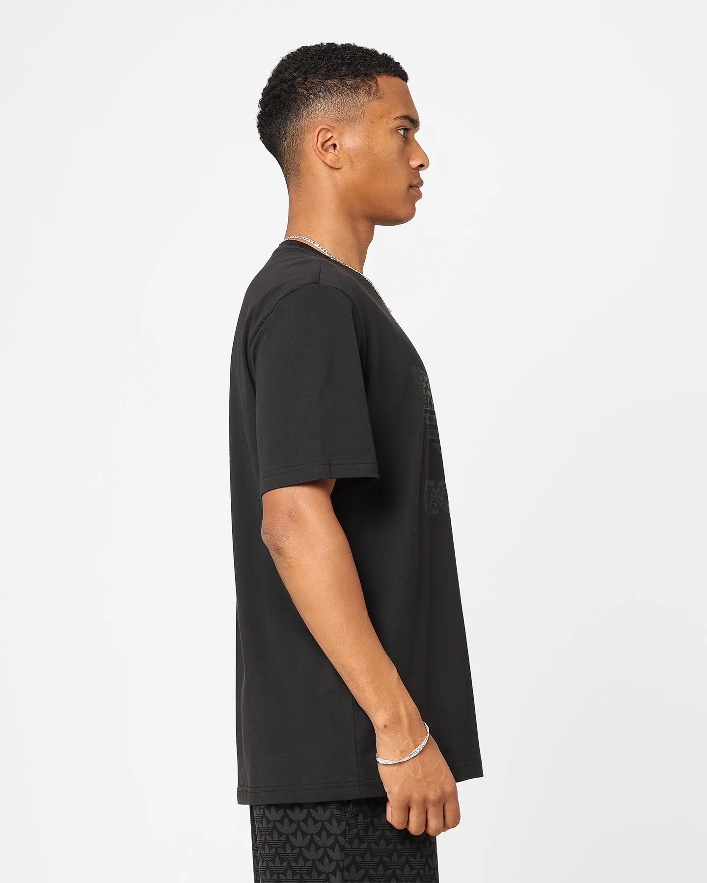 Adidas Adicolour Graphics Monogram T-Shirt Black