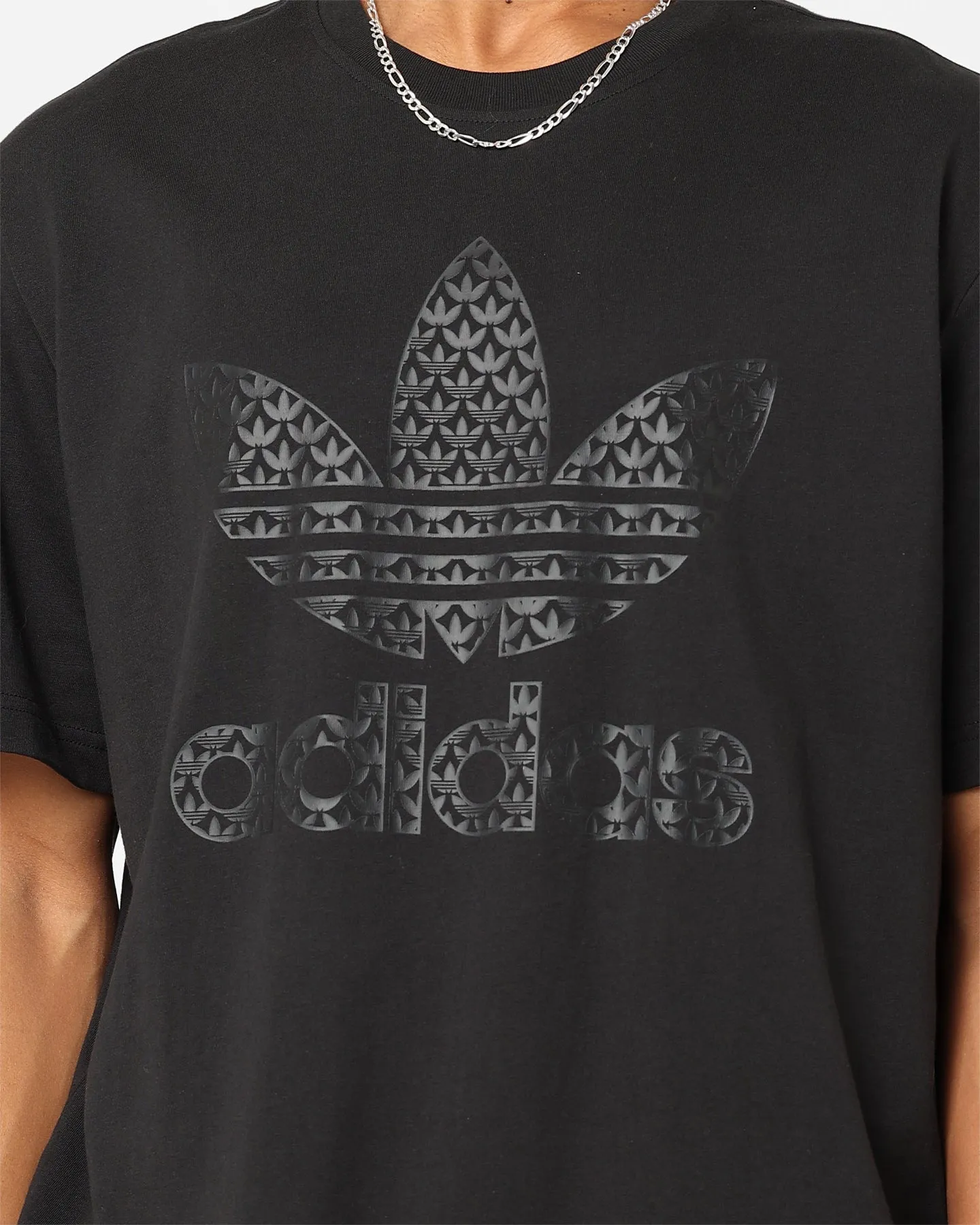 Adidas Adicolour Graphics Monogram T-Shirt Black