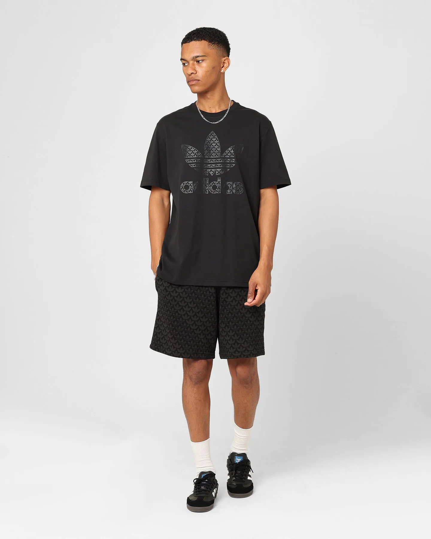 Adidas Adicolour Graphics Monogram T-Shirt Black