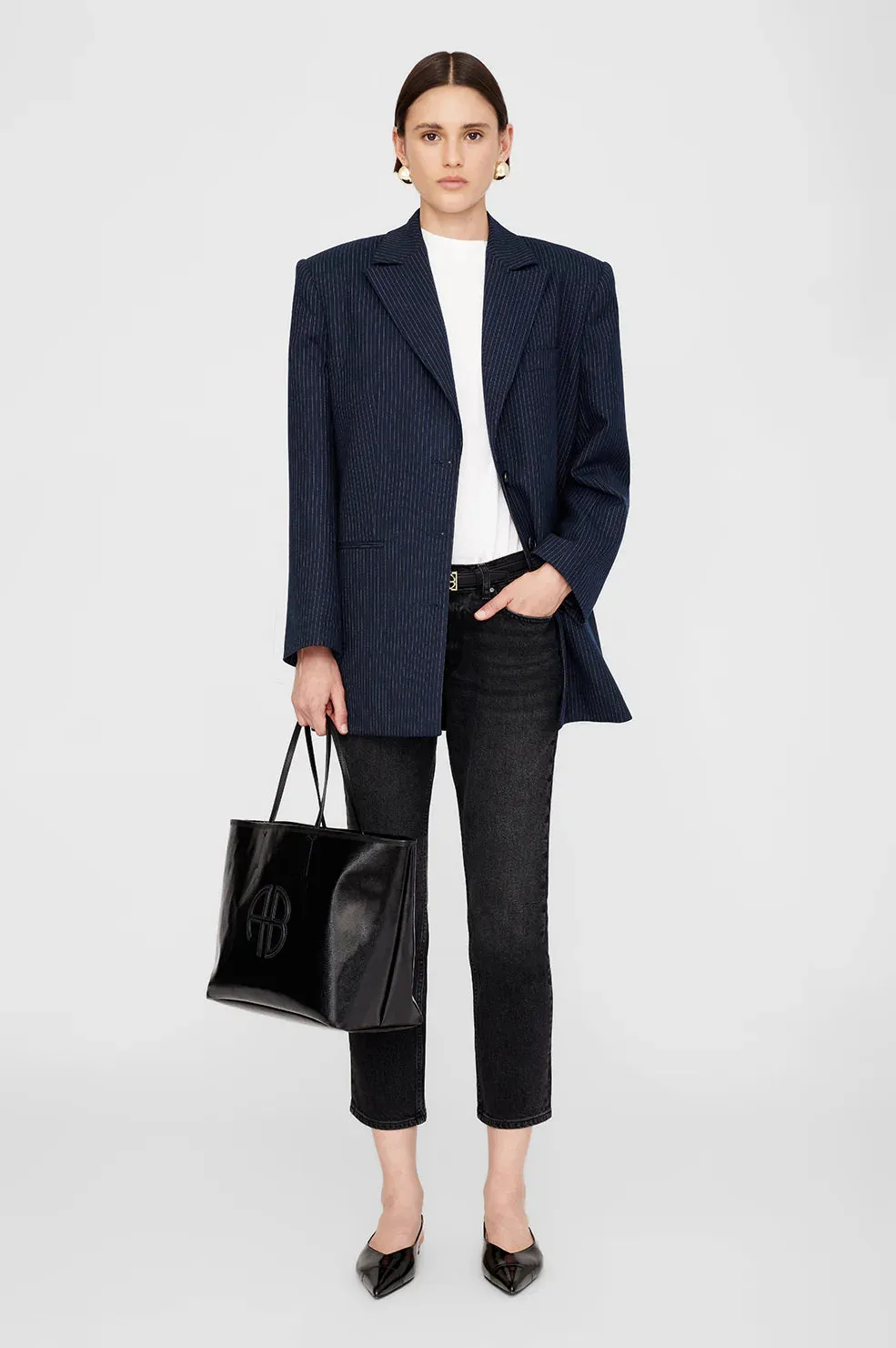 Anine Bing - Emma Tote in Black