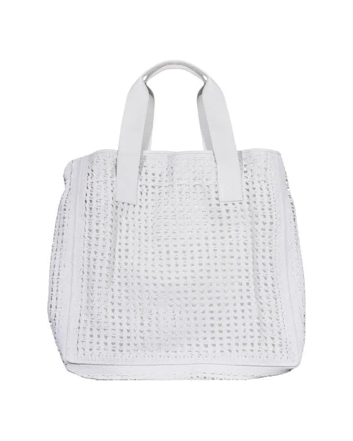 Annette Gortz Crochet Knit Handbag