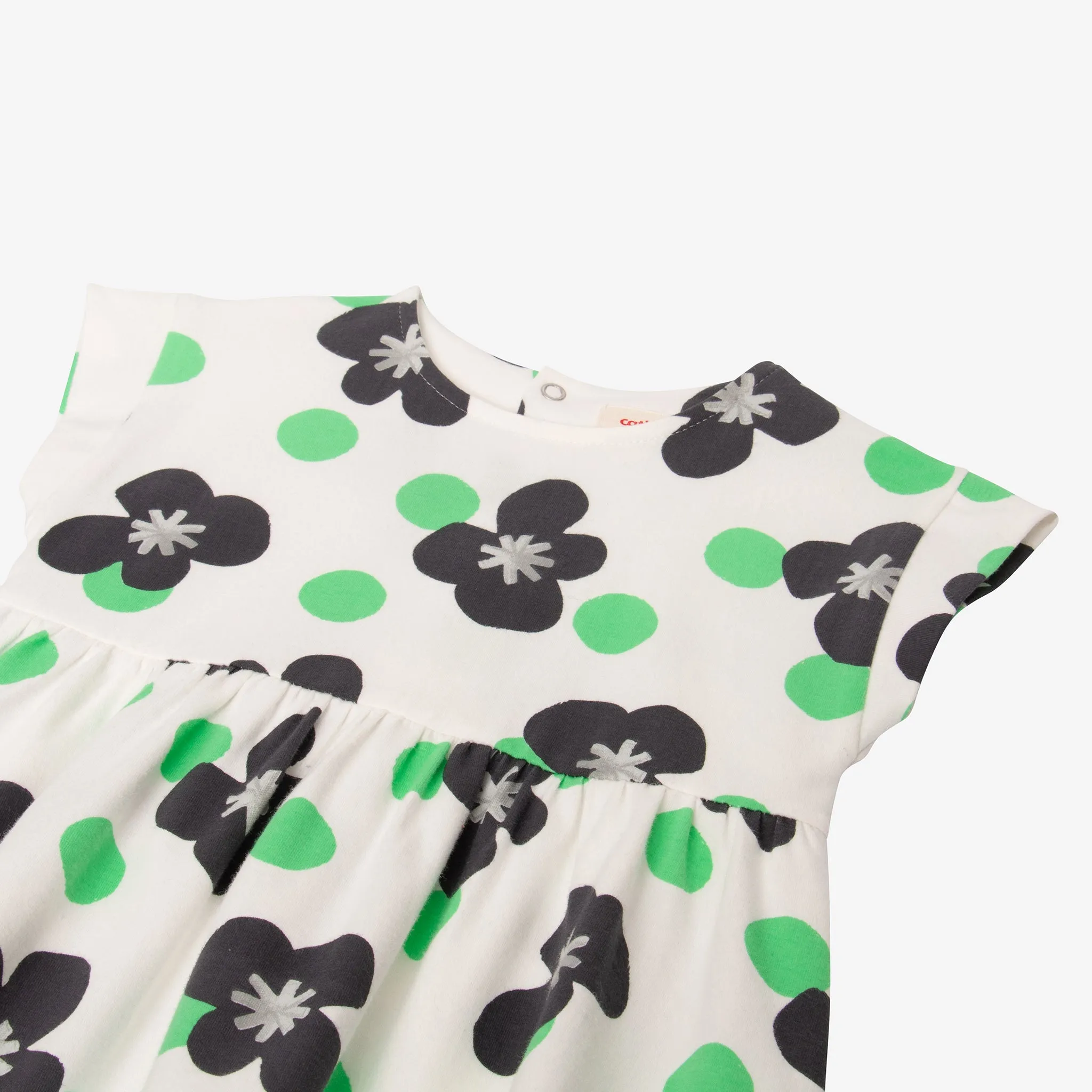 Baby Girl floral pop dress