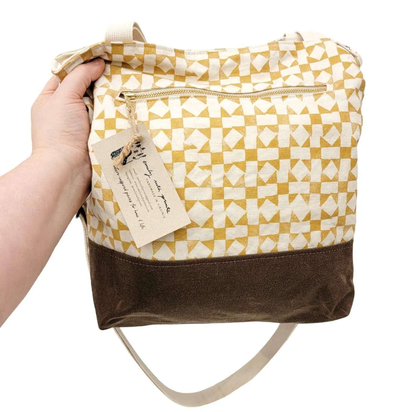 Bag - Convertible Cross-Body Tote (Quilt) by Emily Ruth