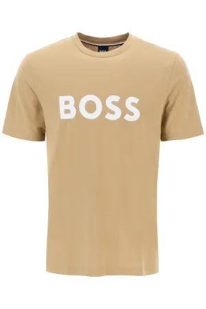 BOSS tiburt 354 logo print t-shirt