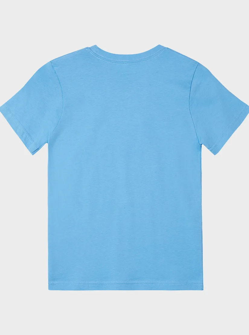 Boys 8-16 Tasty Waves T-Shirt - Azure Blue