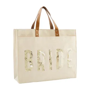 BRIDE TOTE BAG BY MUD PIE