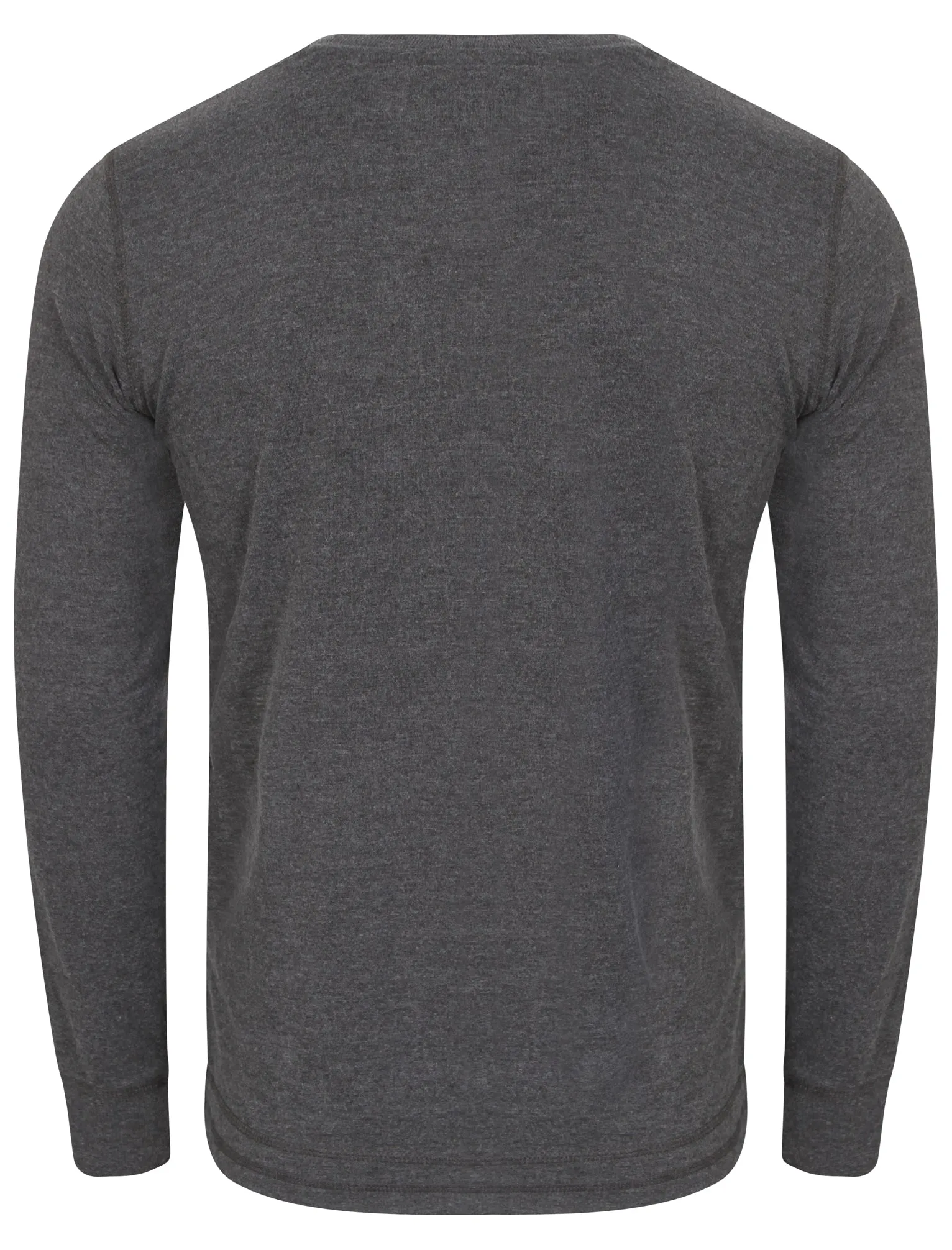 Brisk Applique Long Sleeve Top in Charcoal Marl - Tokyo Laundry
