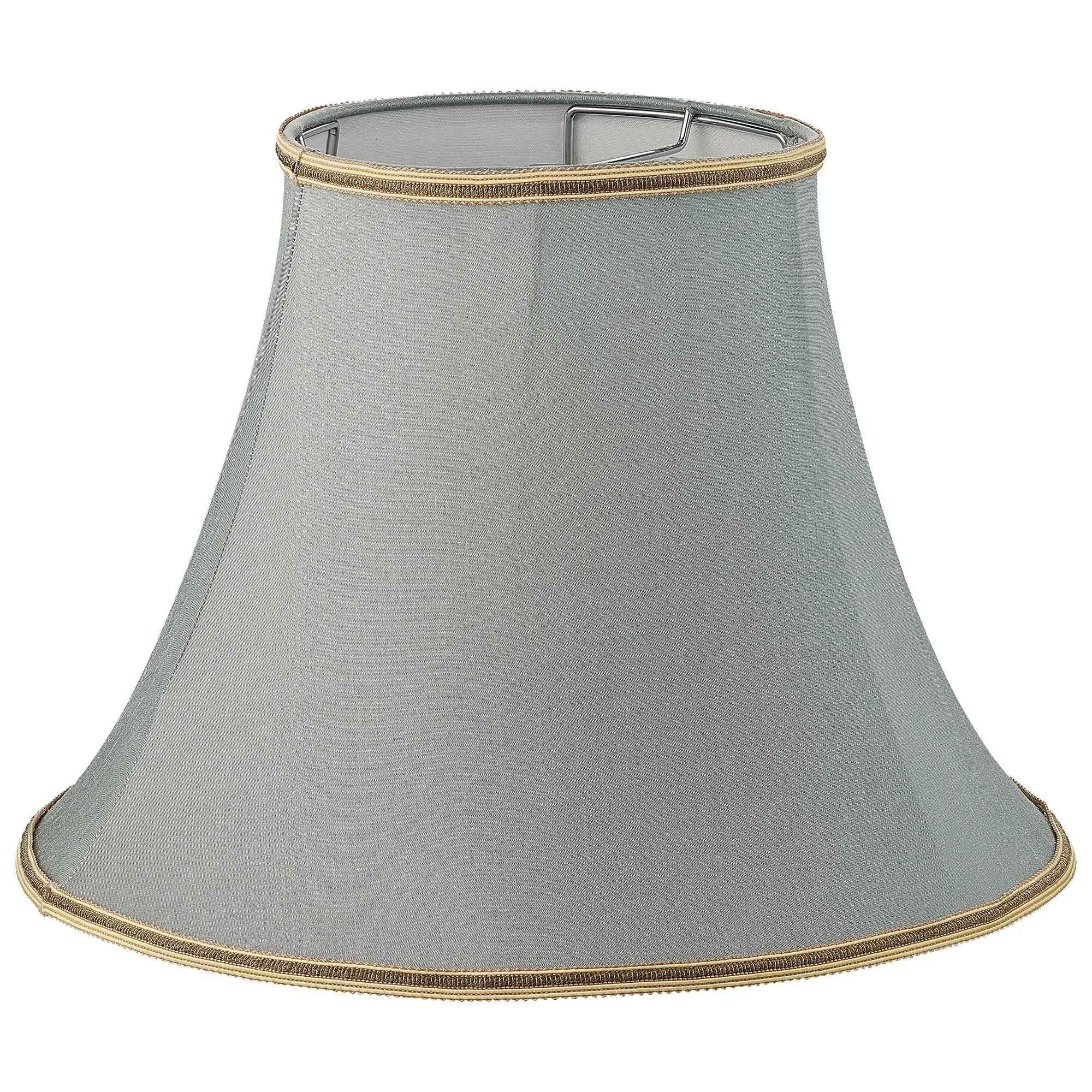 Carro Home Round Bell Stretched Lamp Shades 5.9"x11.8"x9.1" (Spider Fitting) - Set of 2