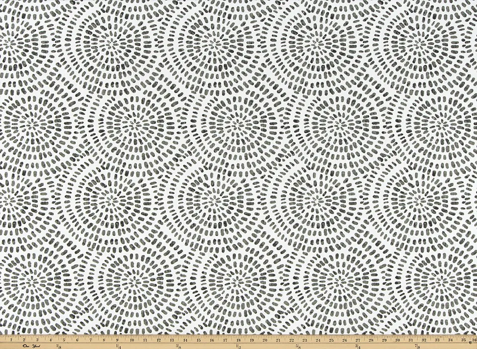 Cecil Raven Slub Canvas Fabric By Premier Prints