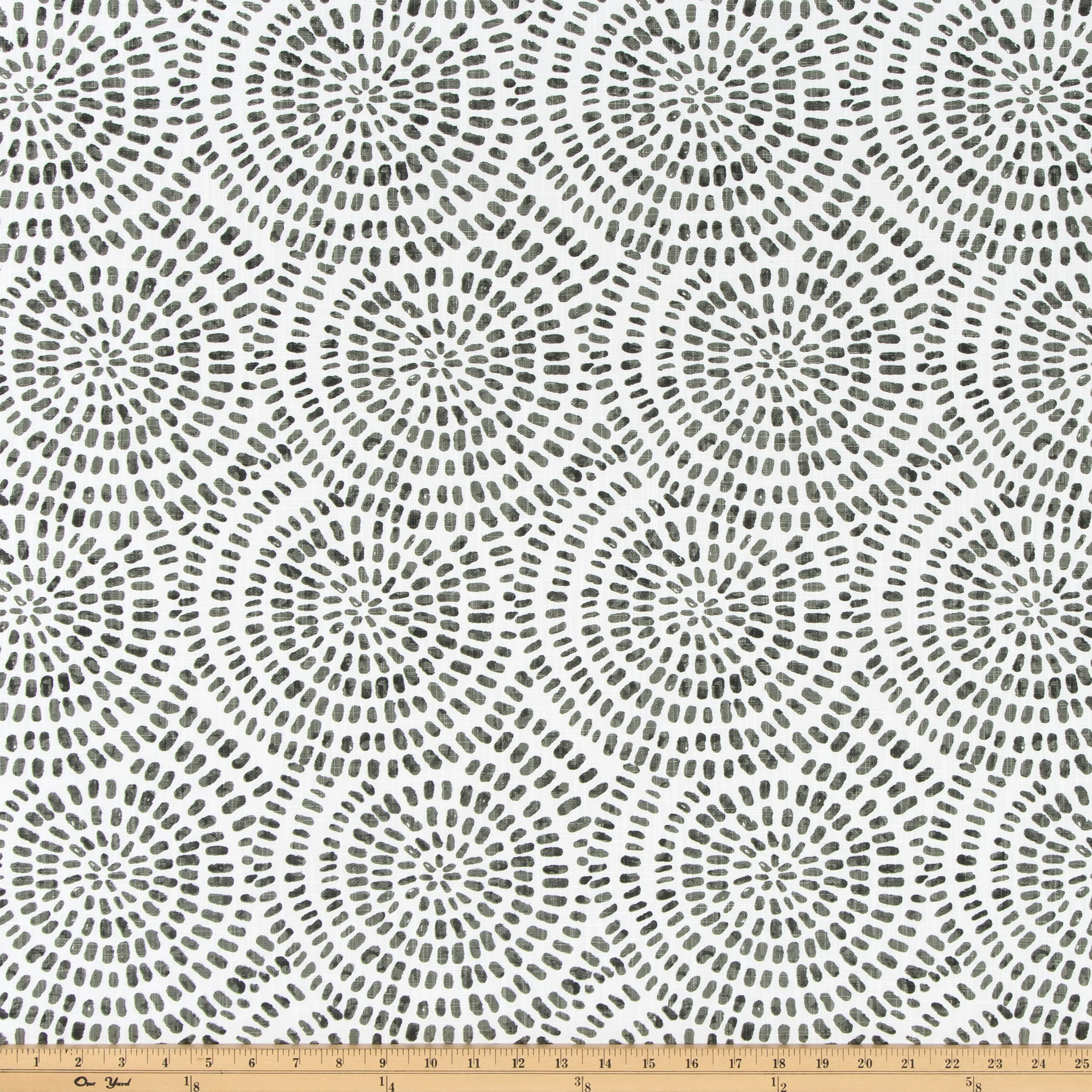 Cecil Raven Slub Canvas Fabric By Premier Prints