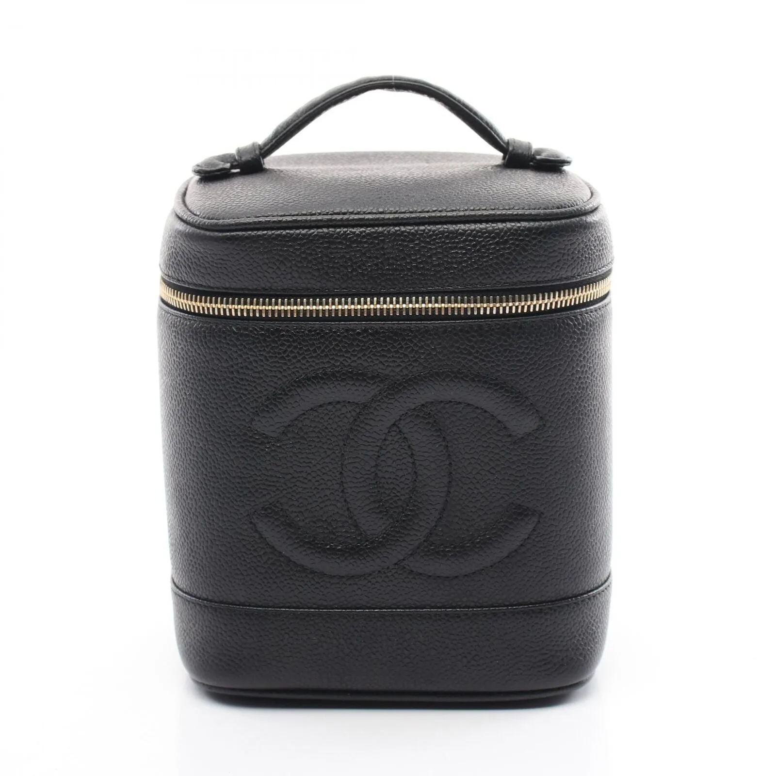 Chanel Coco Mark Vanity Handbag Caviar