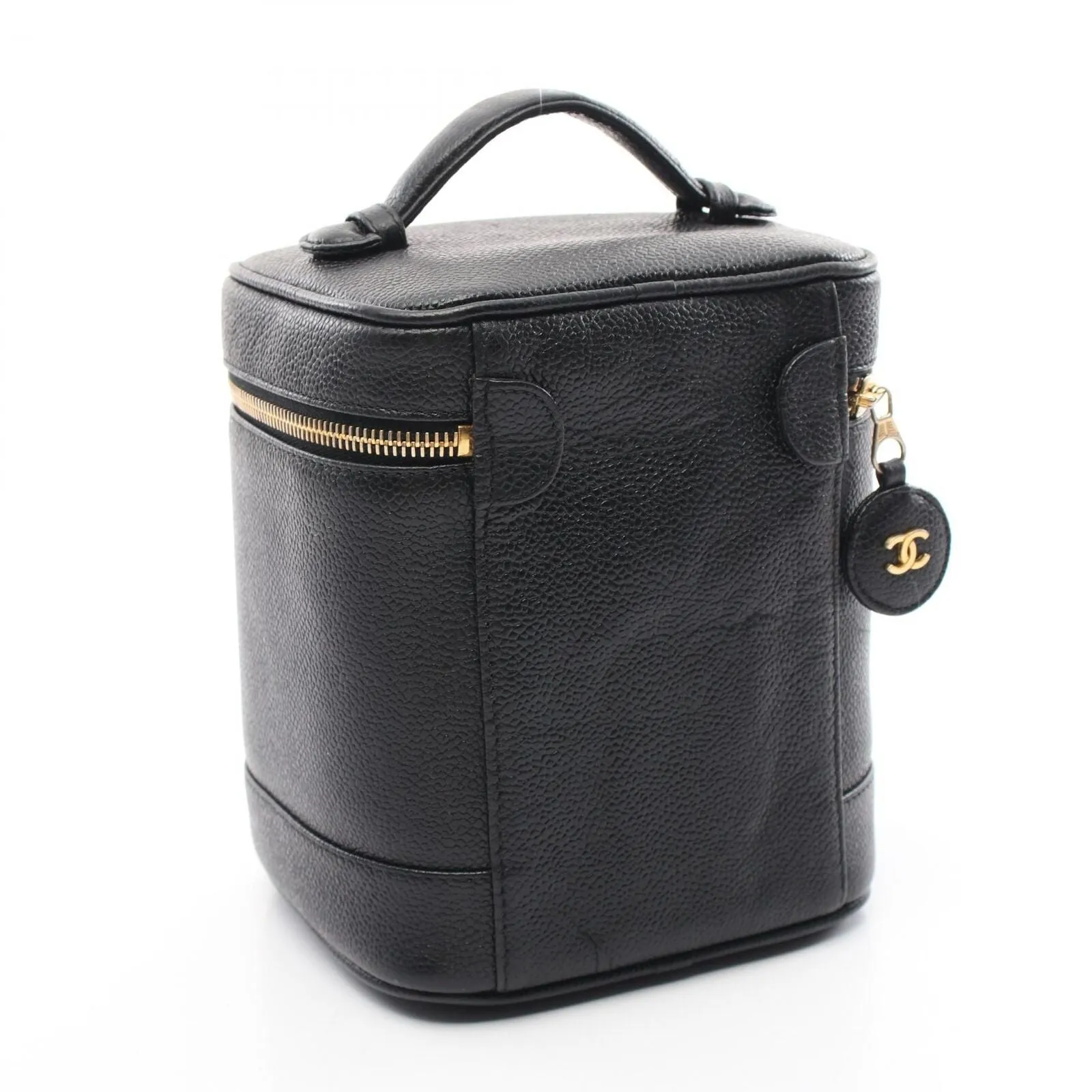 Chanel Coco Mark Vanity Handbag Caviar