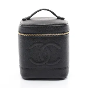 Chanel Coco Mark Vanity Handbag Caviar