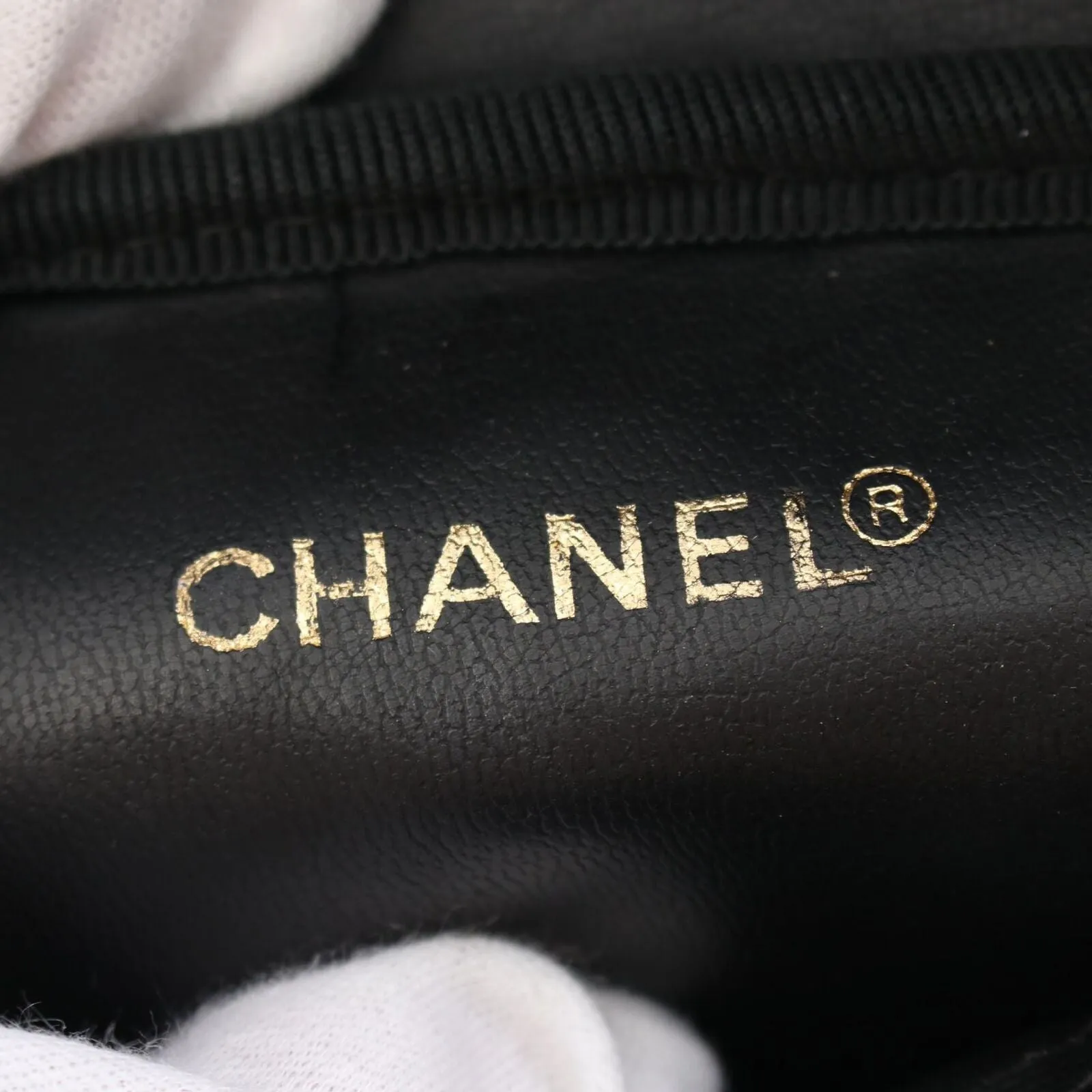 Chanel Coco Mark Vanity Handbag Caviar