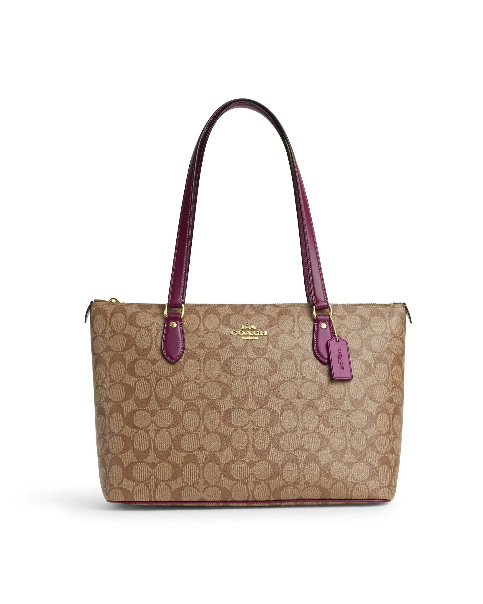 Coach Gallery Tote In Signature Canvas