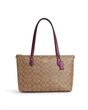 Coach Gallery Tote In Signature Canvas