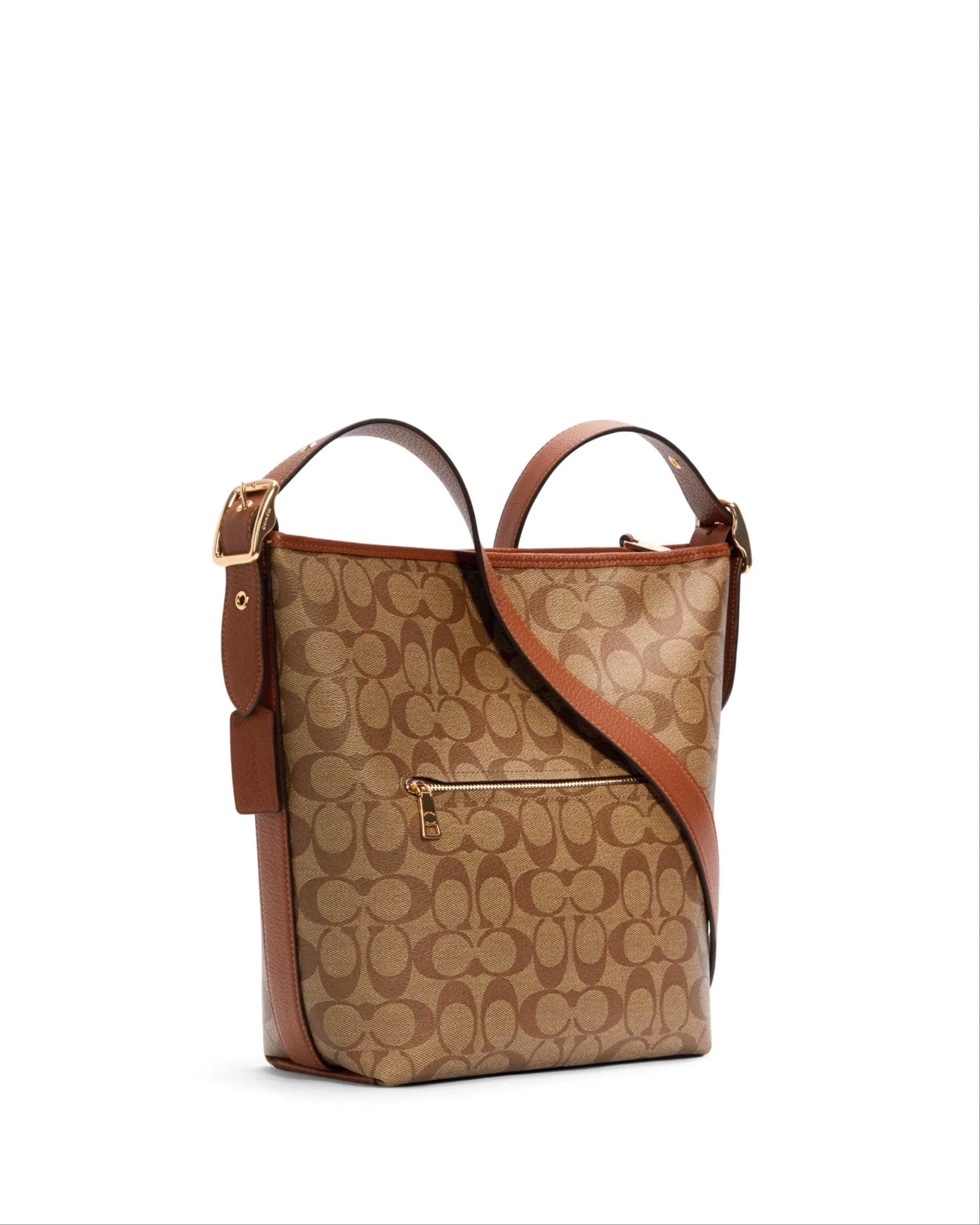 Coach Val Duffle In Signature Canvas