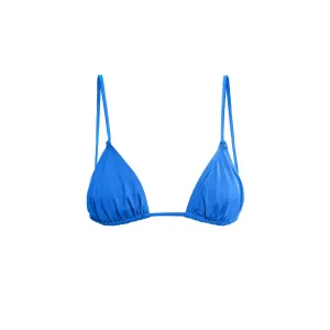 Coco Bikini Top Azure Blue