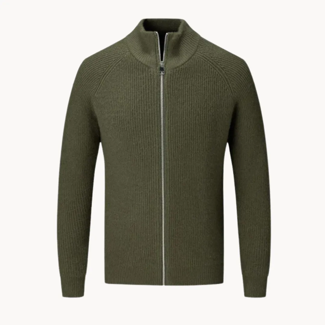 Colton Cashmere Zip Sweater