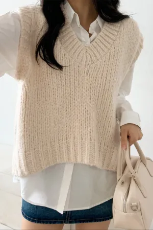 Crayon Knit Vest