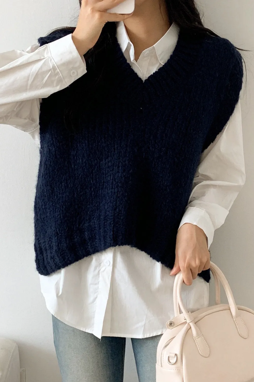 Crayon Knit Vest