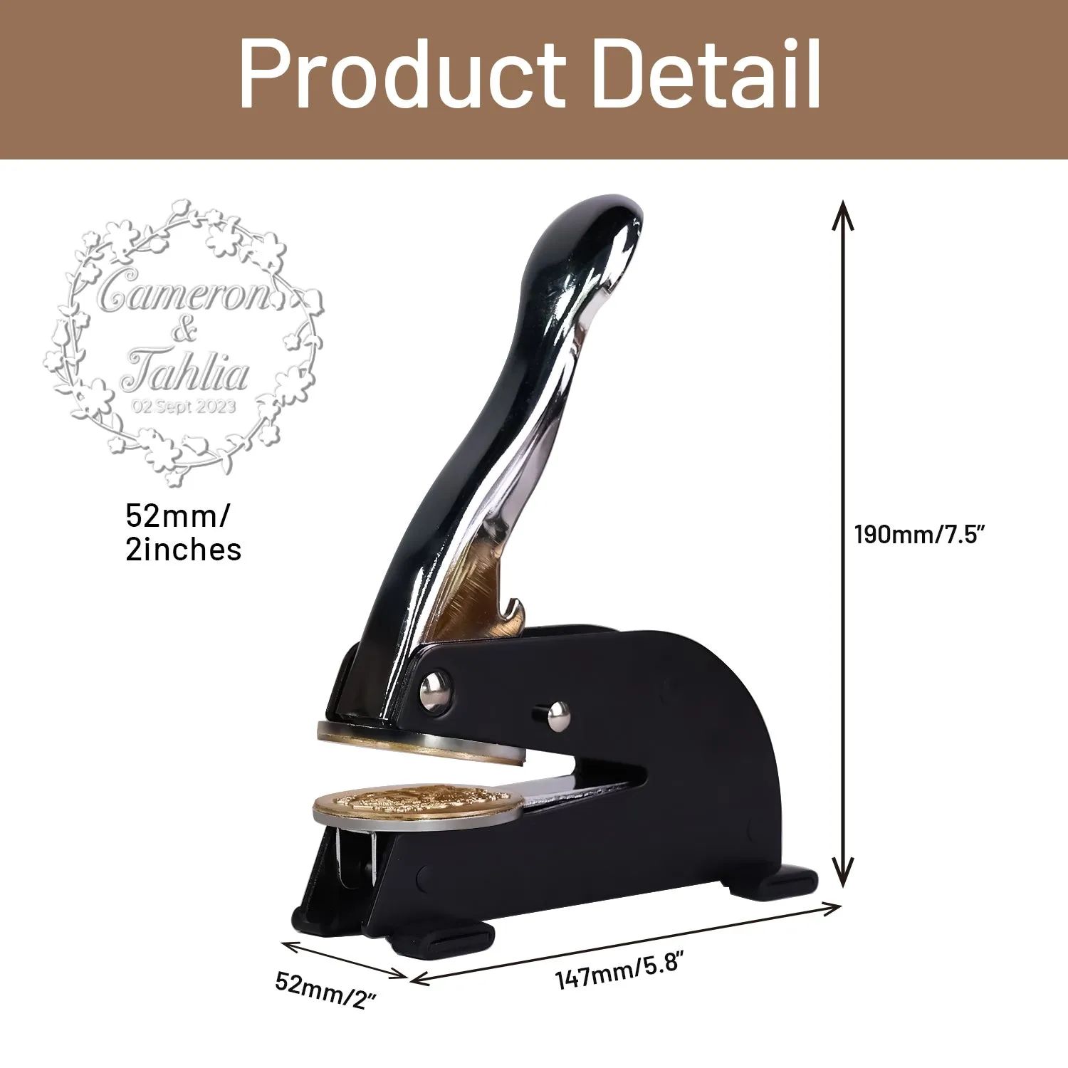 Custom Name Embosser (27 Designs)
