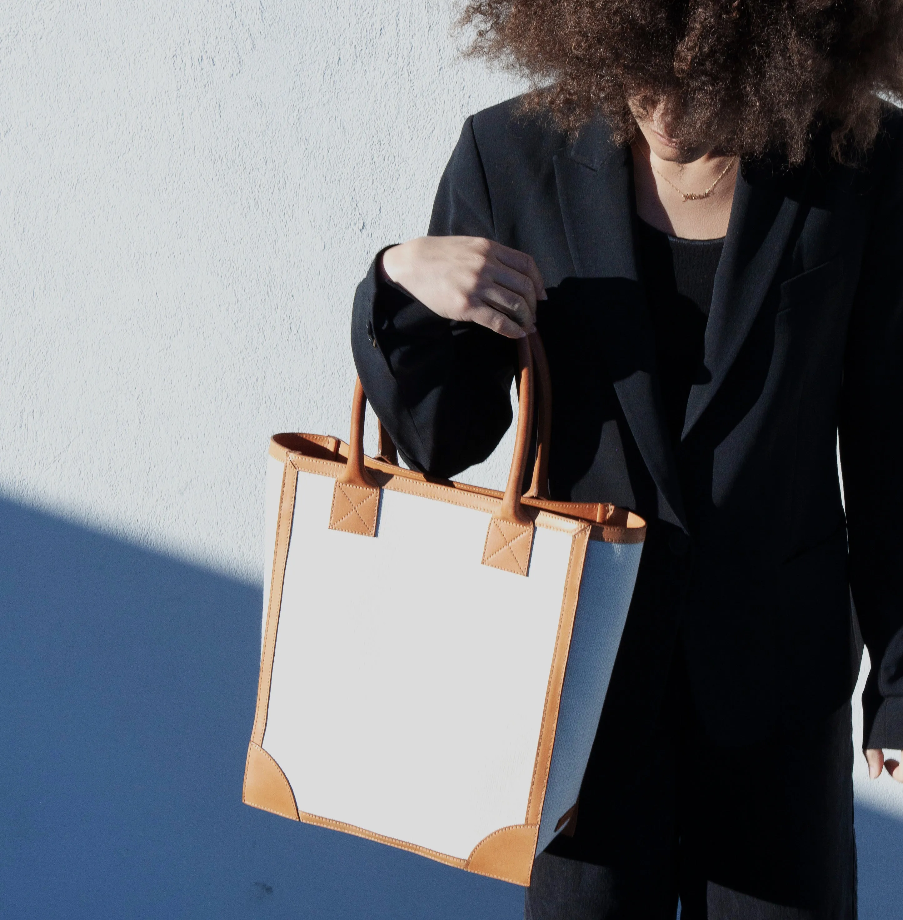 Duke Shopper Tote in Canvas