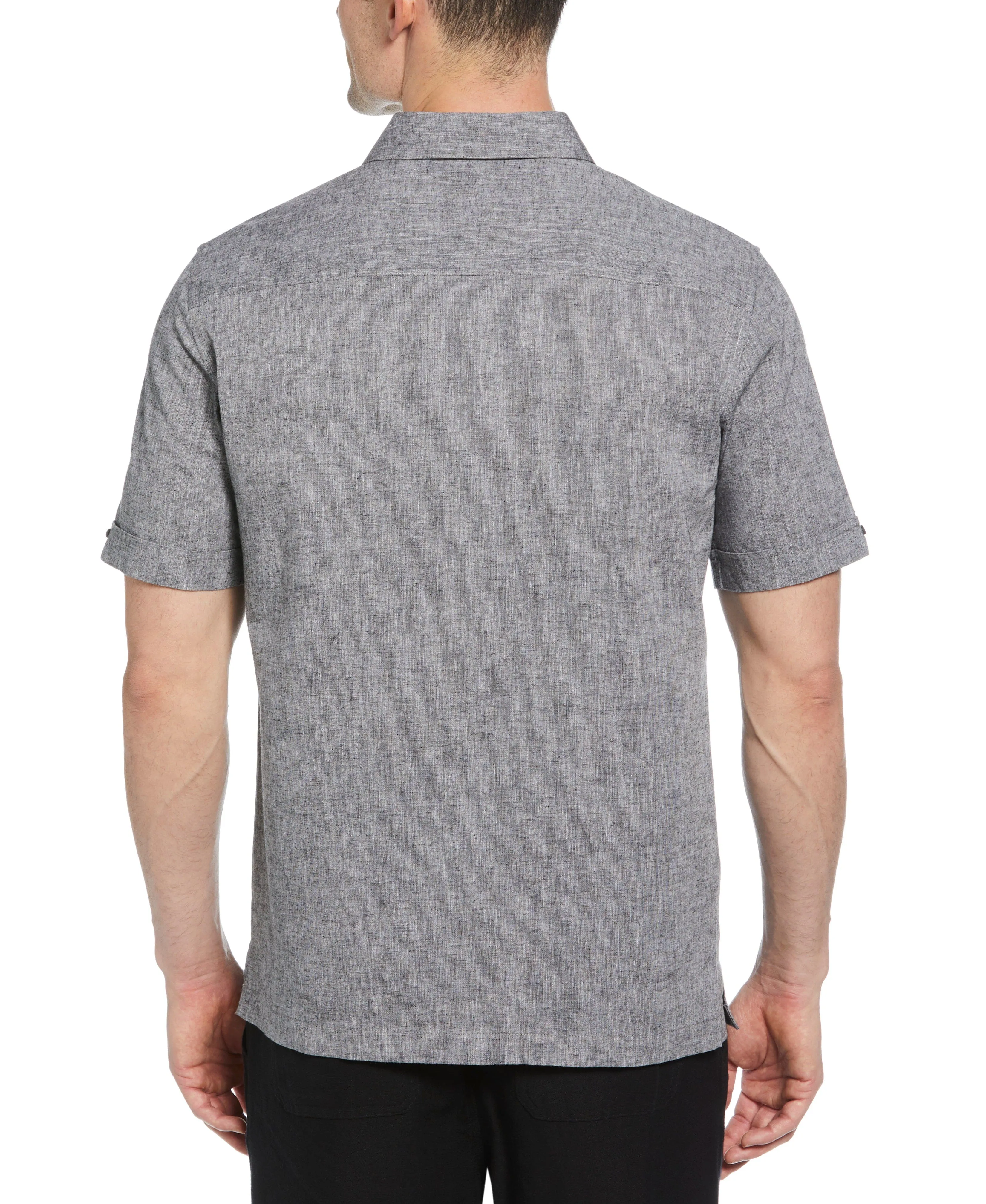 Engineered Dobby Panels Shirt