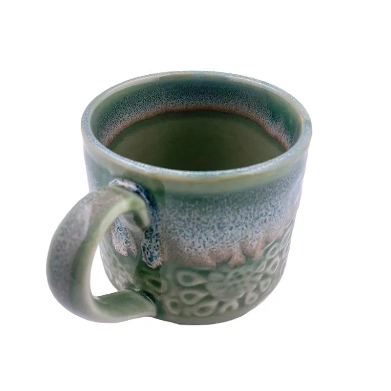 Floral Blossom Mugs | Set of 2