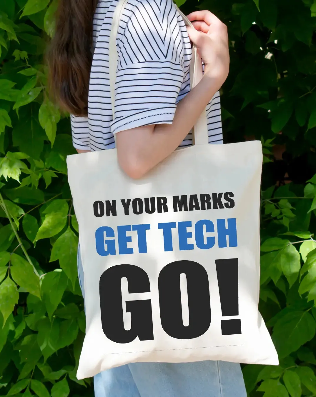 Get Tech Go Daily Thaila -  Canvas Reusable Bags