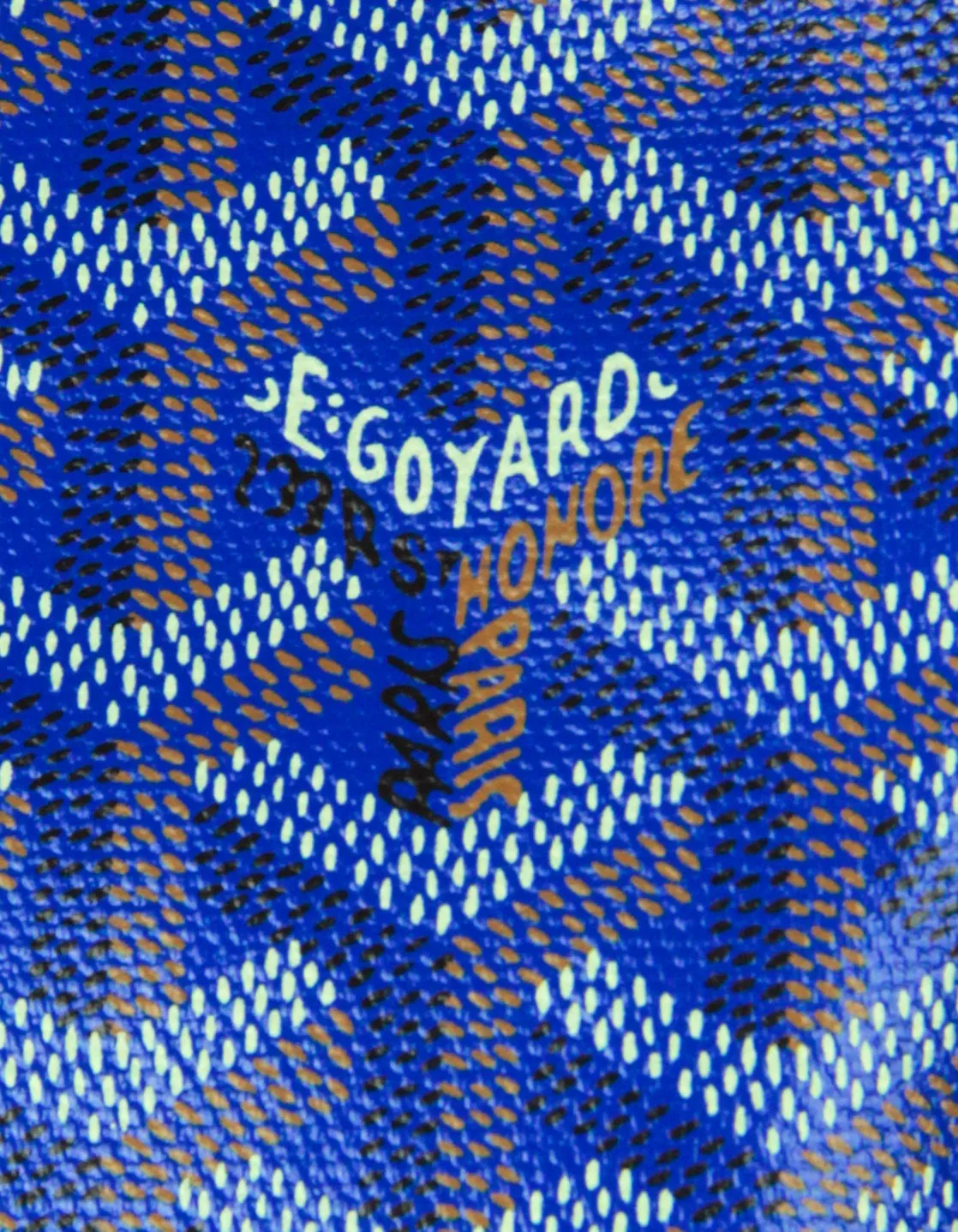 Goyard Blue Canvas Goyardine Saint Louis GM Tote Bag w/ Insert