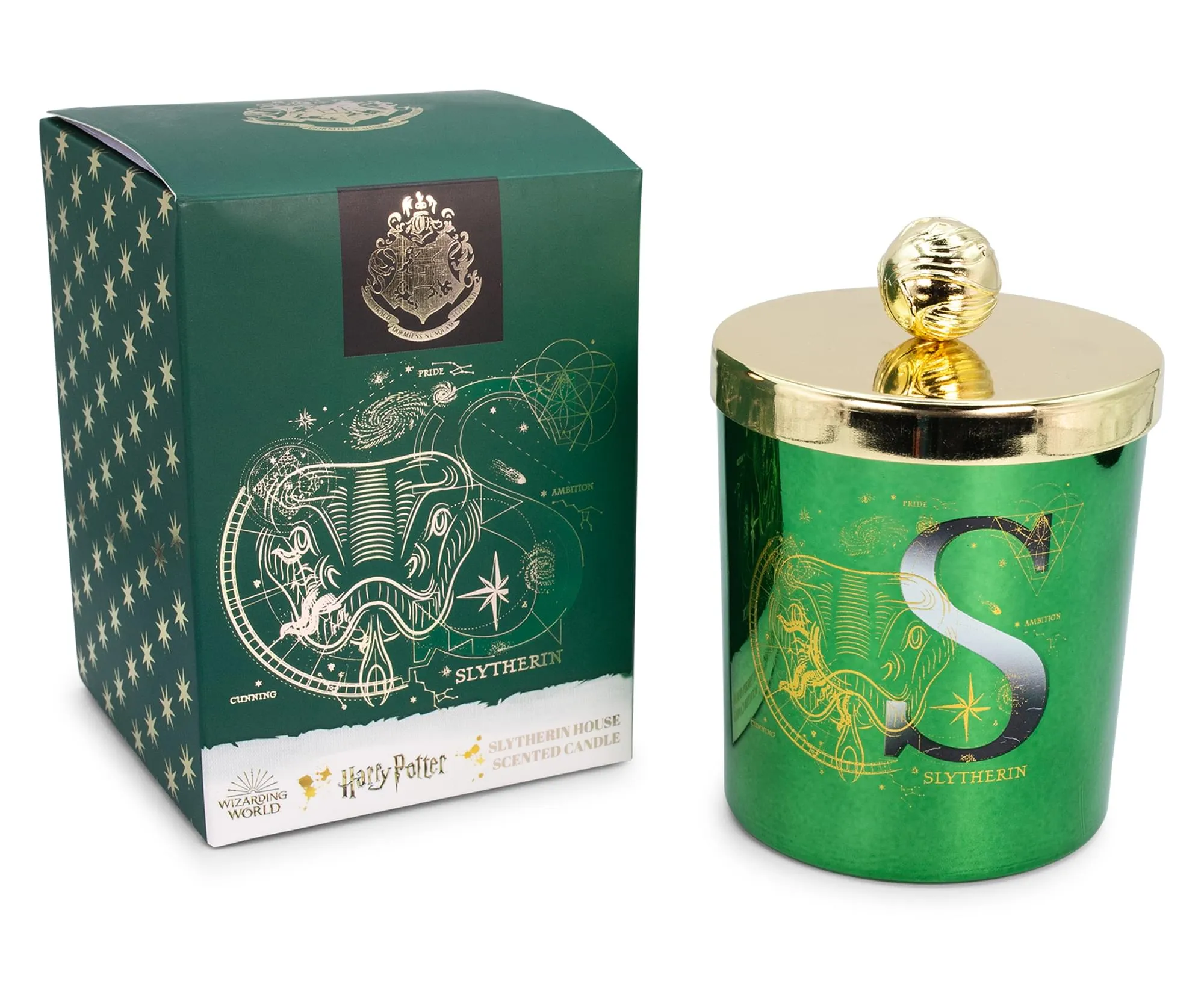 Harry Potter House Slytherin Premium Scented Soy Wax Candle
