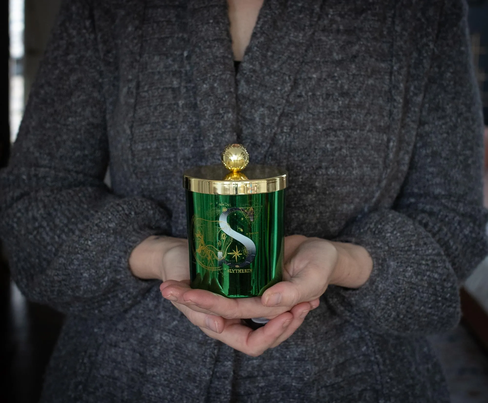 Harry Potter House Slytherin Premium Scented Soy Wax Candle