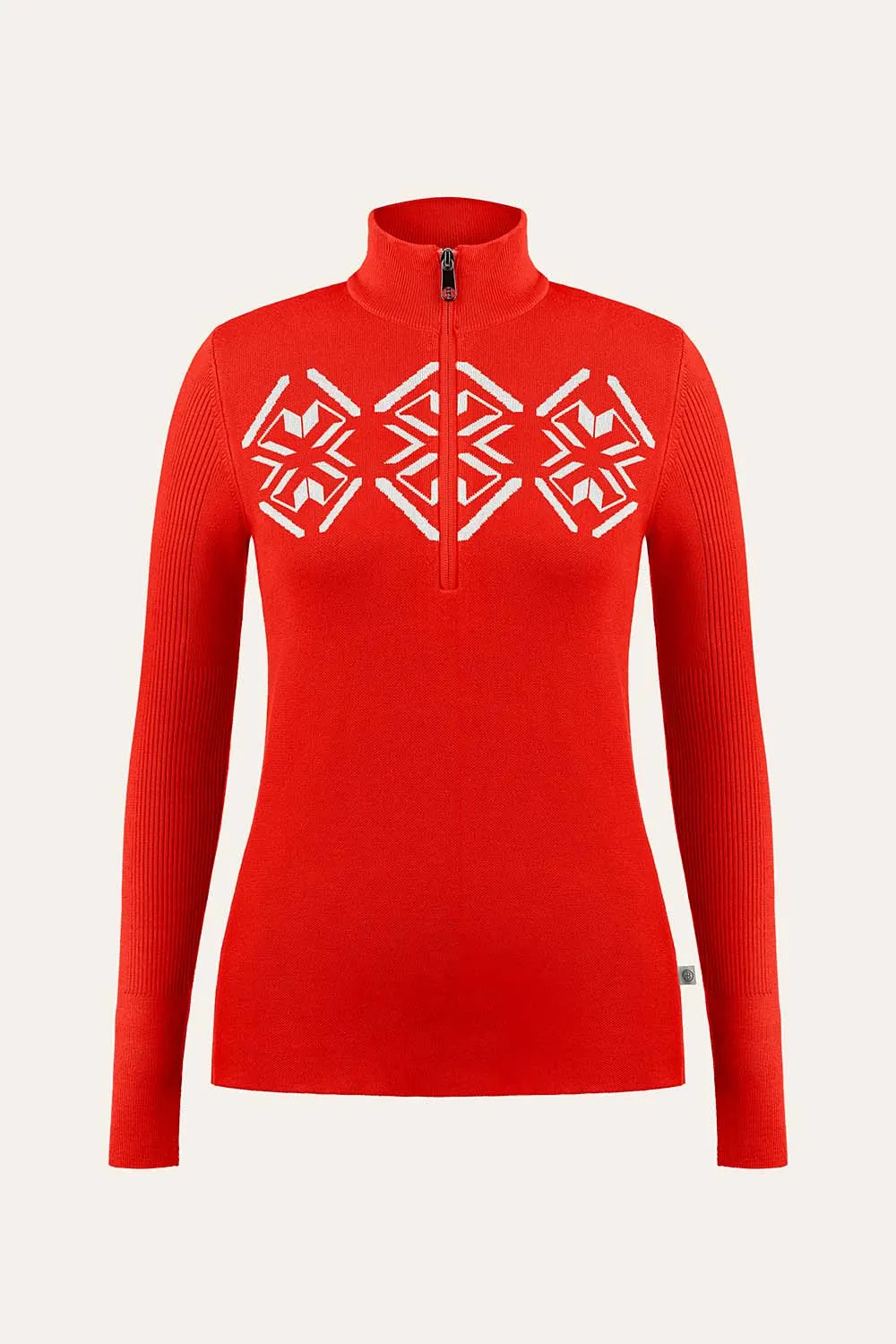 Knit Sweater Scarlet Red