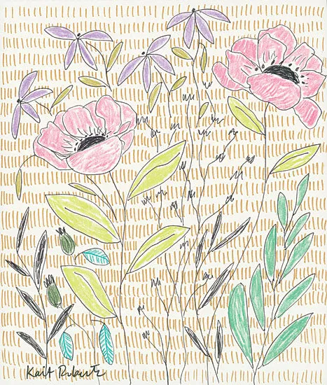 KR377 - P is for Patient Poppies - 12x16
