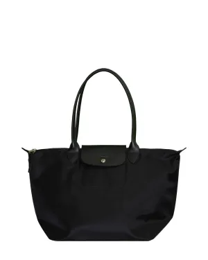 Le Pliage Neo Large Shoulder Tote Black