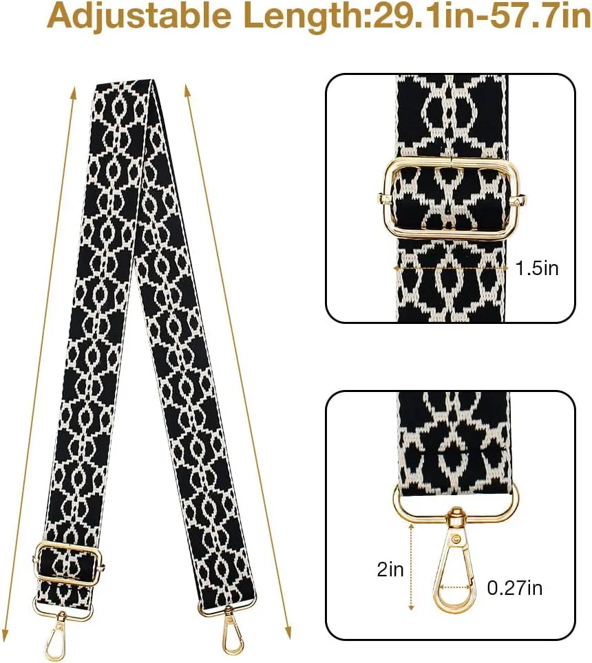 Lekesky Purse Strap Replacement Crossbody Purse Strap for Women