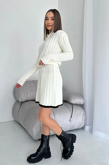 ‘Lorella’ Sweater Skirt
