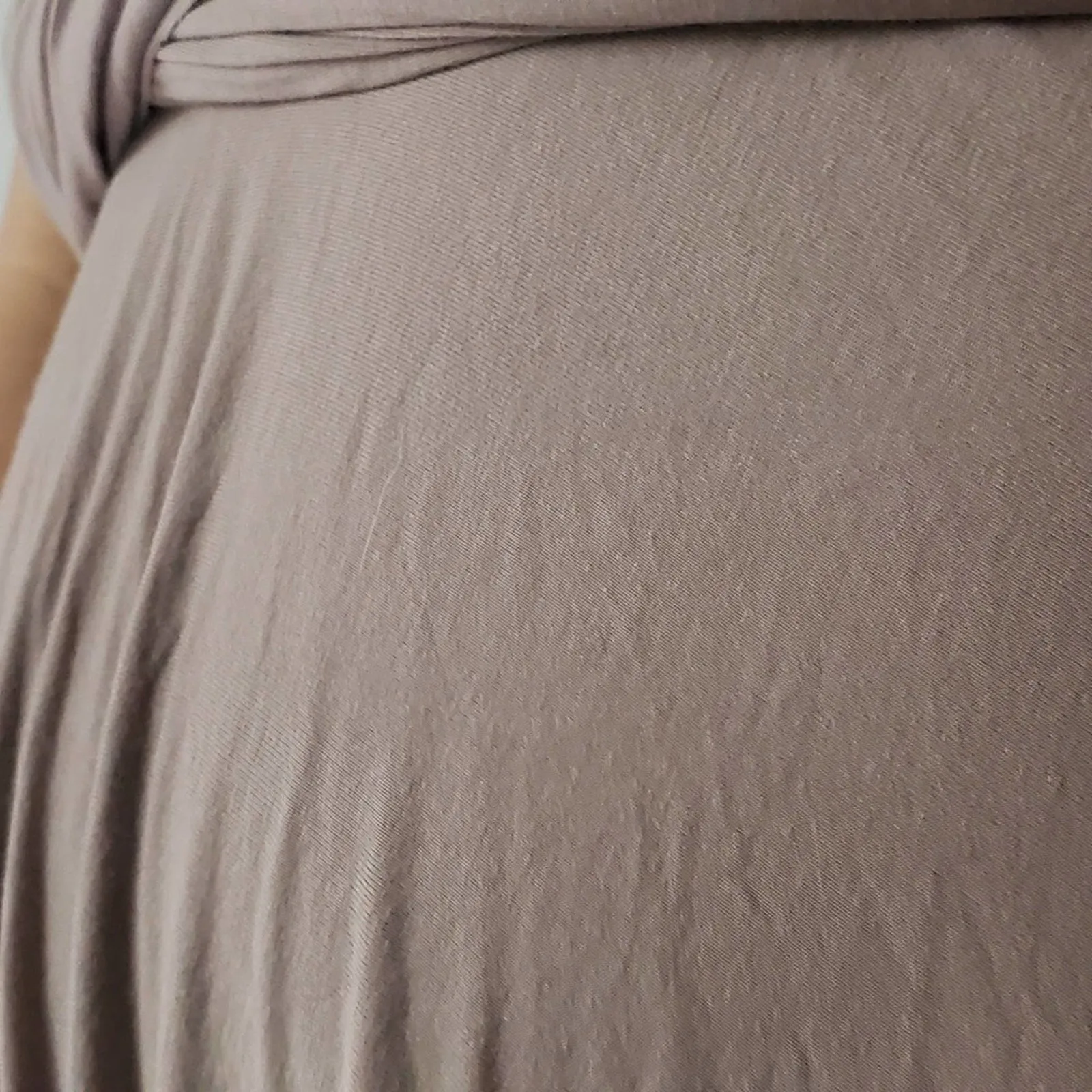 Lulu's Tricks of the Trade Maxi taupe dress