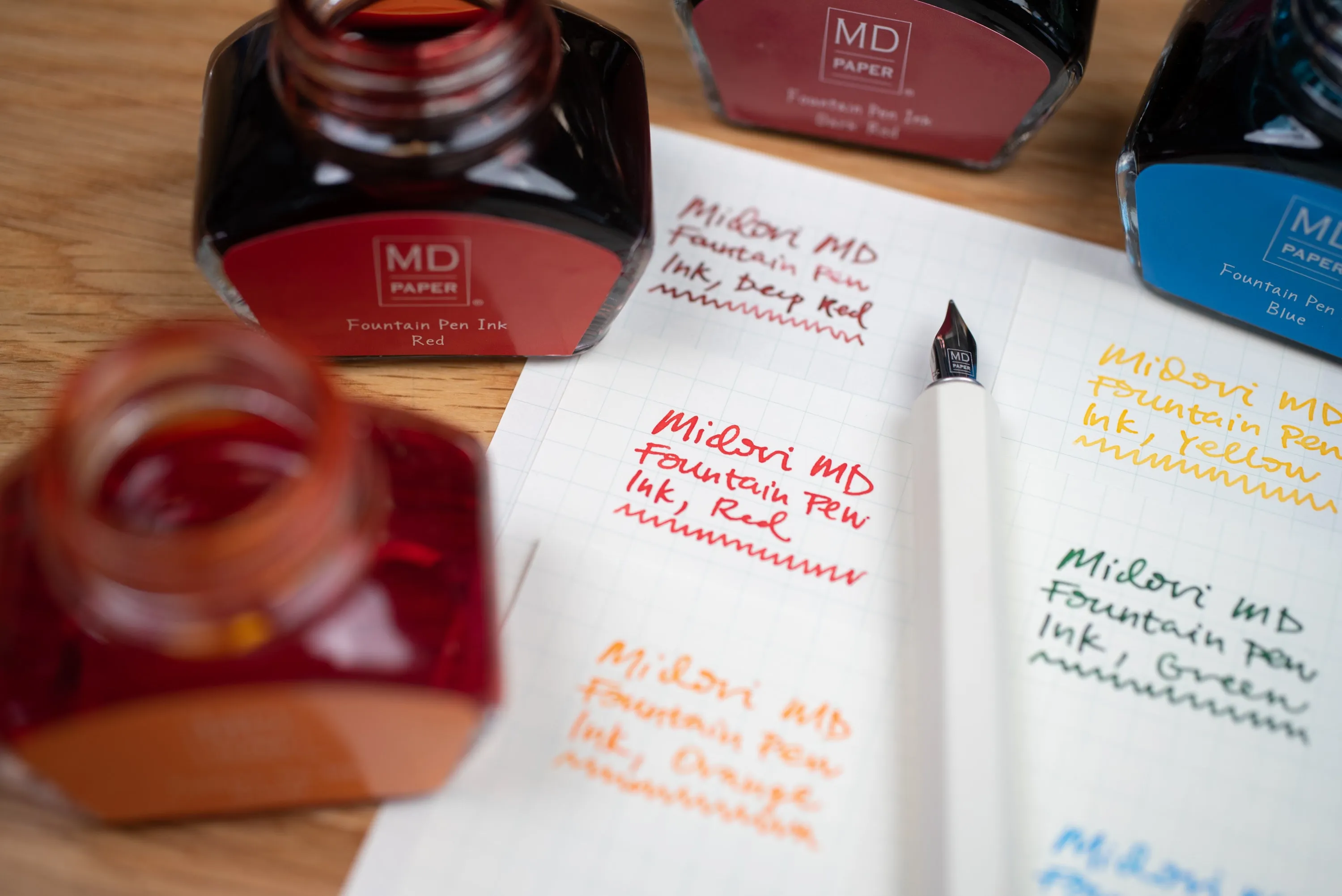 MD Fountain Pen Ink, Red