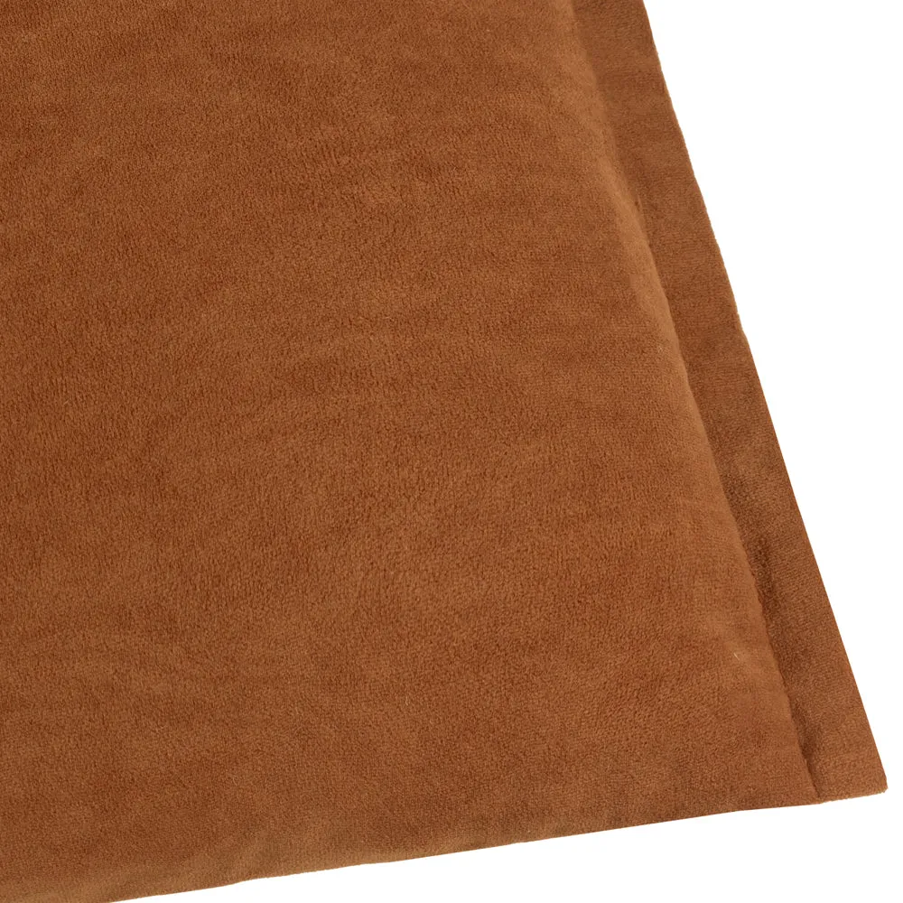 Merton Rectangular Velvet Cushion Pecan