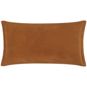 Merton Rectangular Velvet Cushion Pecan