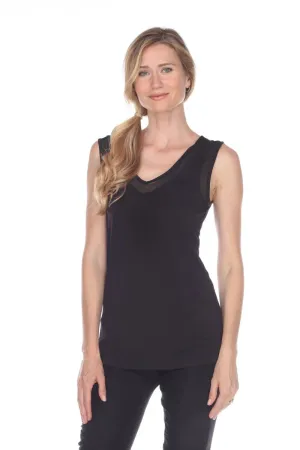 Mesh Neck Cami