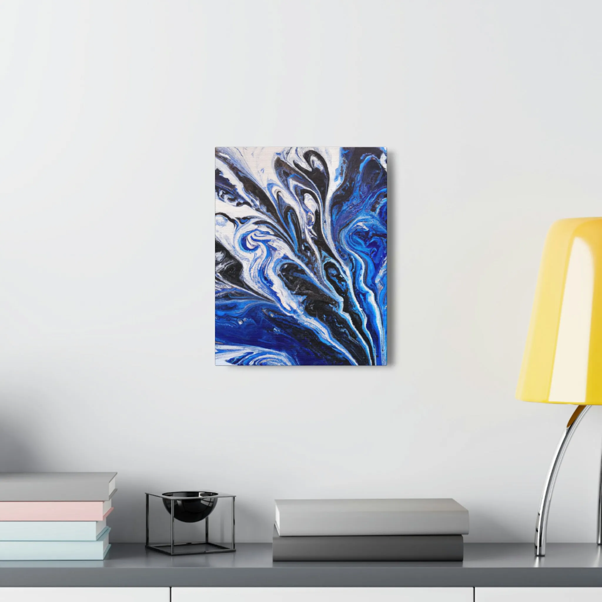 Mystic Azure. - Canvas