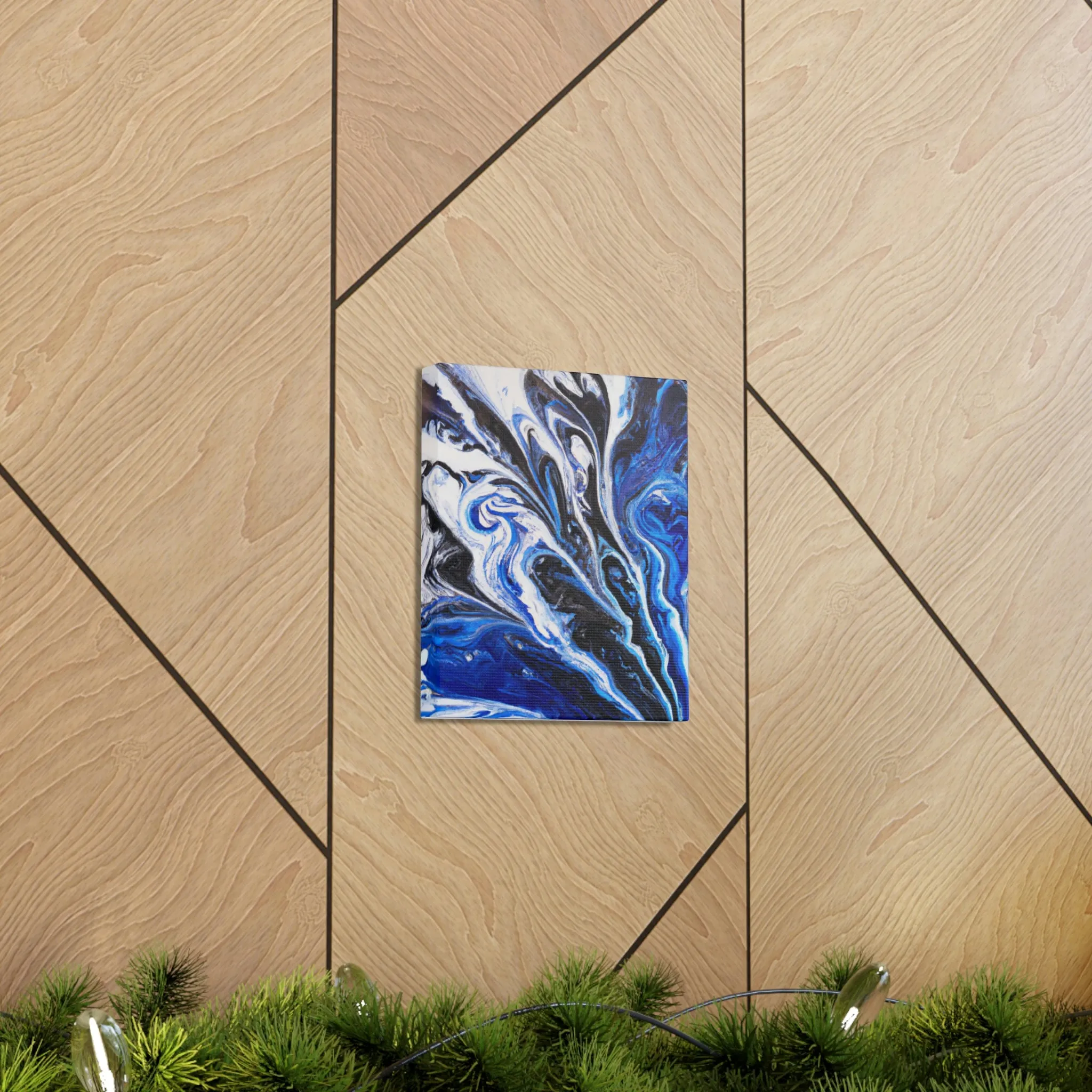 Mystic Azure. - Canvas