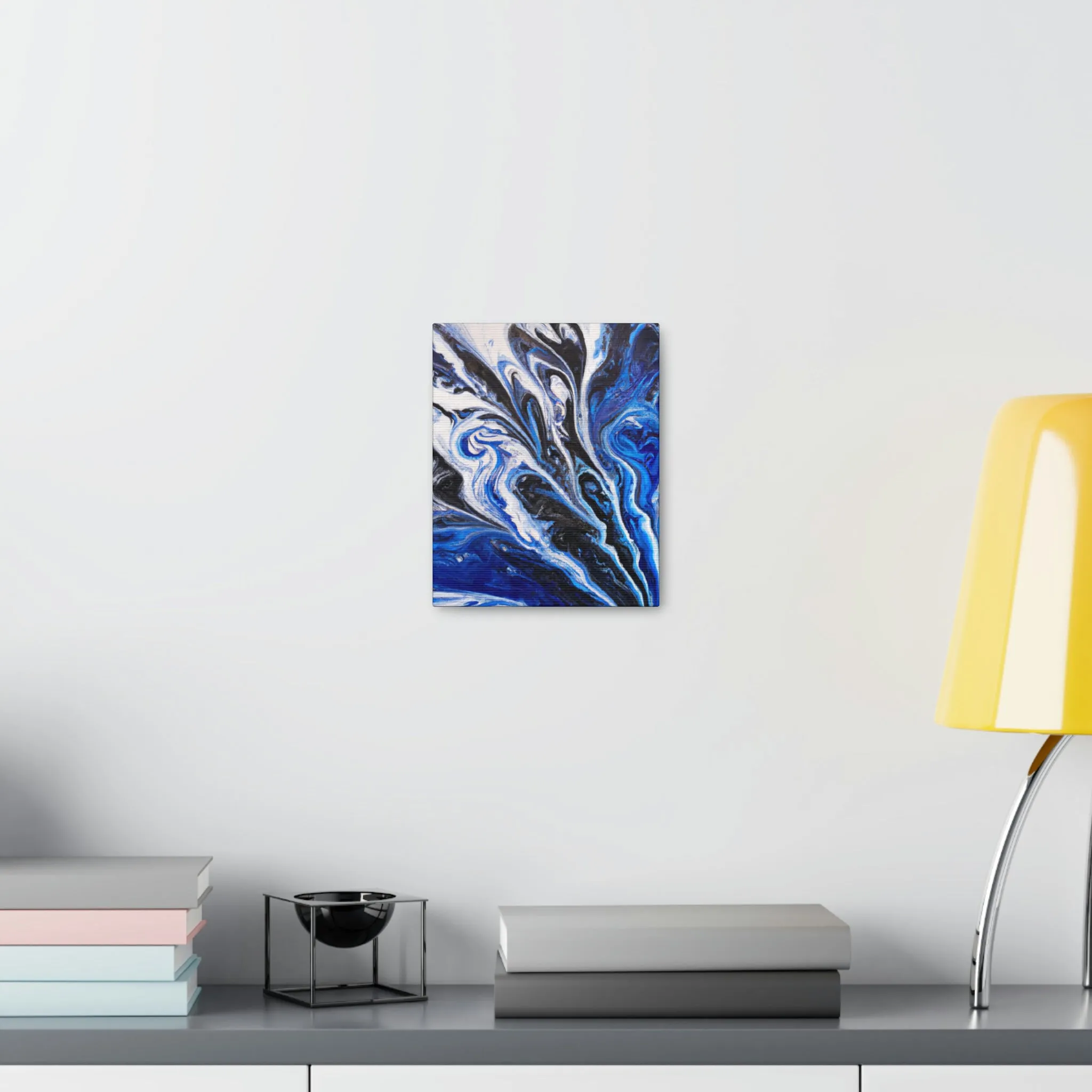 Mystic Azure. - Canvas