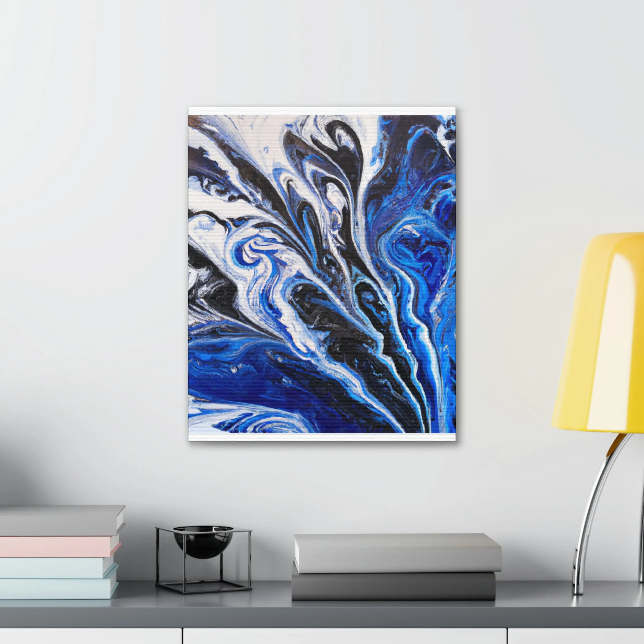 Mystic Azure. - Canvas