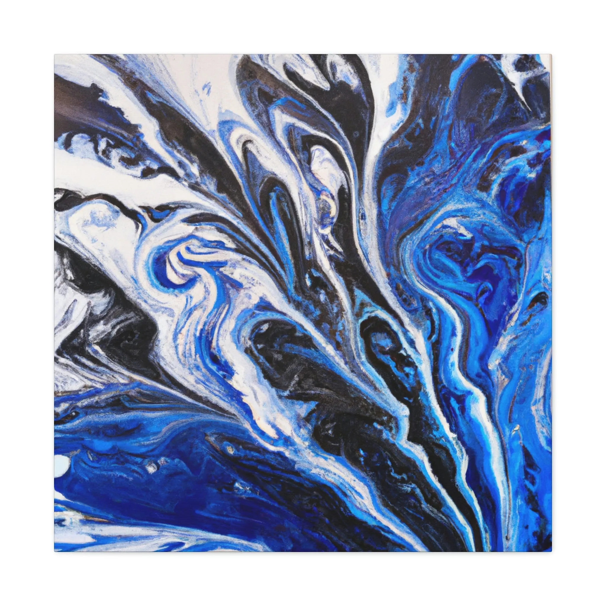 Mystic Azure. - Canvas