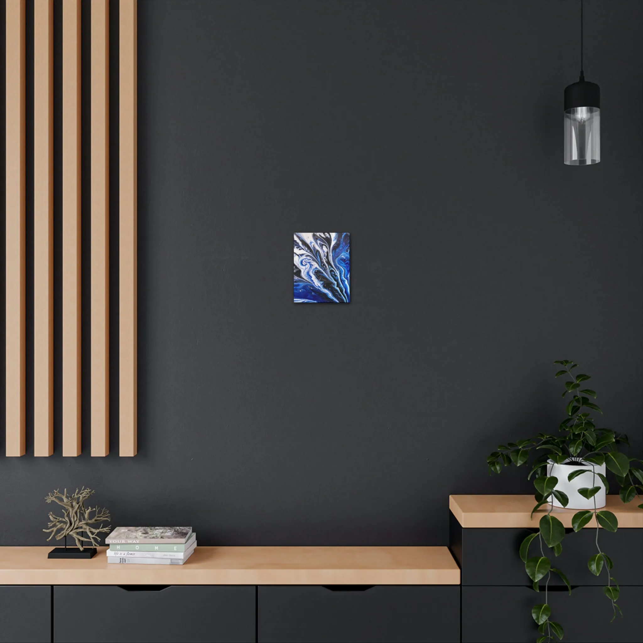 Mystic Azure. - Canvas